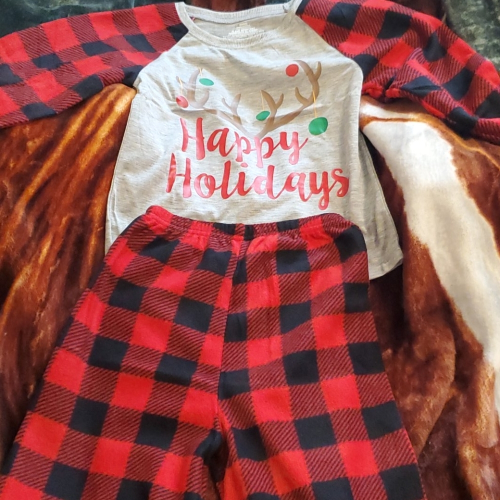Holiday Family Pajamas ( 2 piece Pj set) (girls